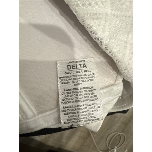 Maidenform Girls Soft Comfort Lace Back Pullover Wireless Bra White 32A New - Picture 5 of 6